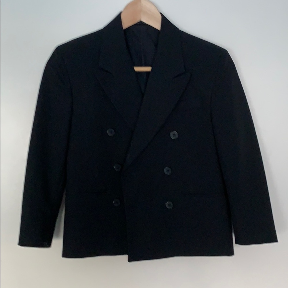 Black 3/4 length blazer